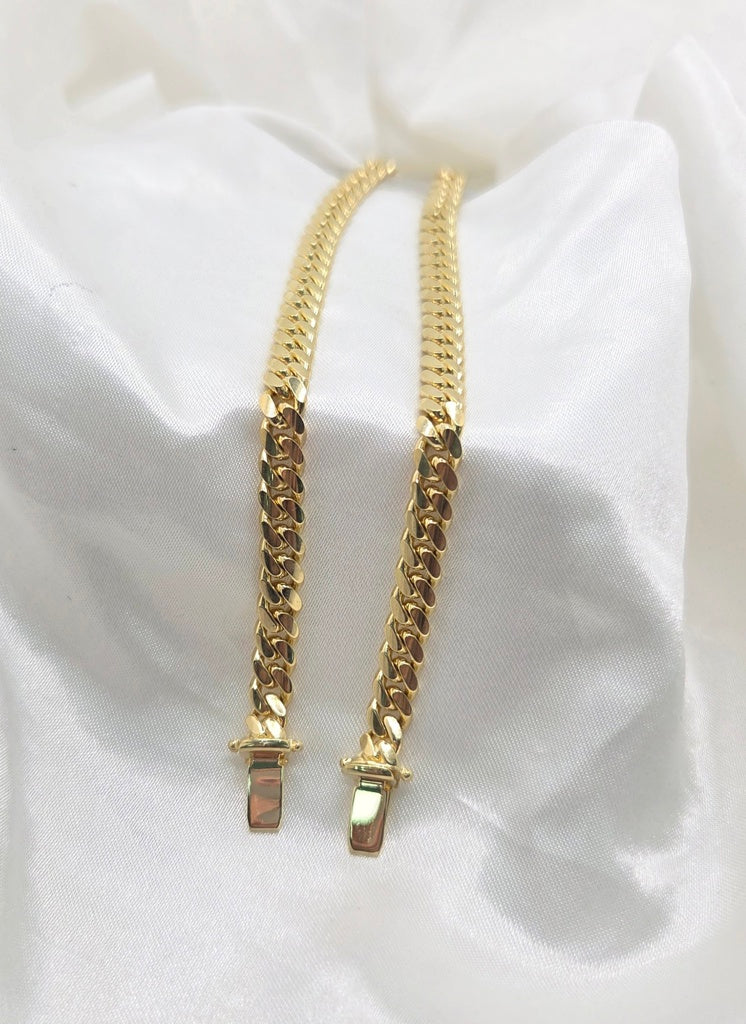10K SOLID MIAMI CUBAN BRACELET – 4MM 7" – JY Jewelry Wholesale