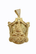 10K HOUSE STYLE CARIDAD PENDANT – SMALL – JY Jewelry Wholesale