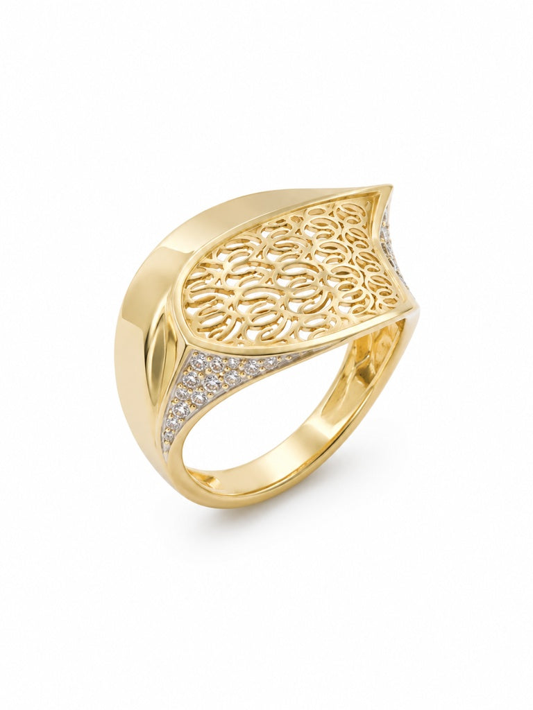 10K PUFFY RING – 7 – JY Jewelry Wholesale