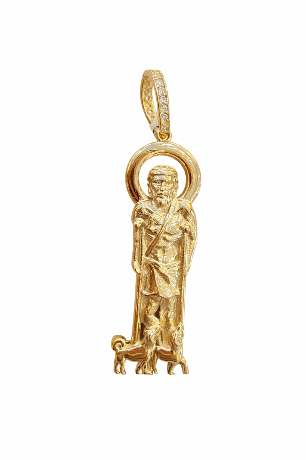 10K LARGE YELLOW GOLD SAN LAZARO PENDANT – LARGE – JY Jewelry Wholesale