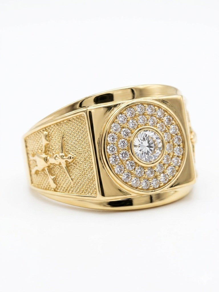 10K STONE RING – 13 – JY Jewelry Wholesale