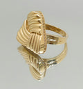 14K MODERN GEAOMETRIC RING – 6 – JY Jewelry Wholesale