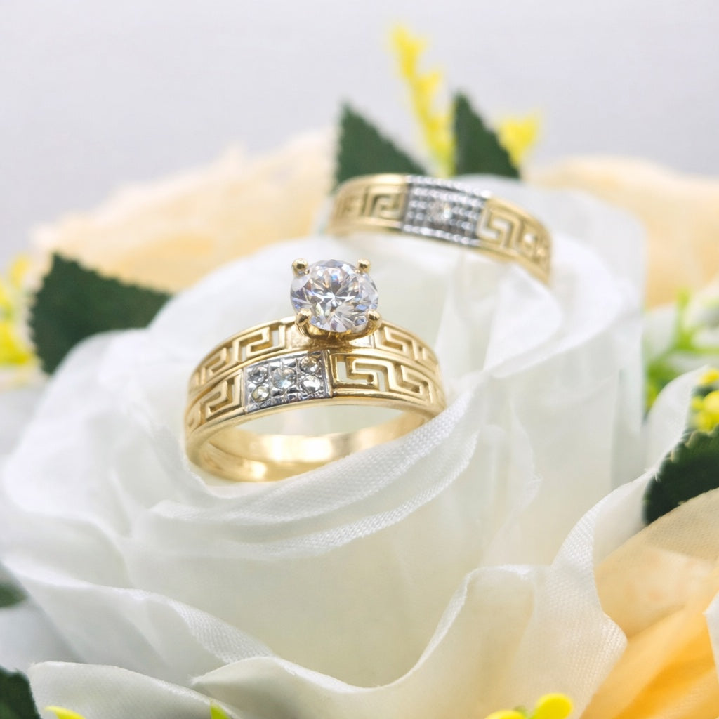 10K GREEK SILHOUETTE DESIGN WOMAN'S ENGAGEMENT RING – 6.5-7 – JY Jewelry Wholesale