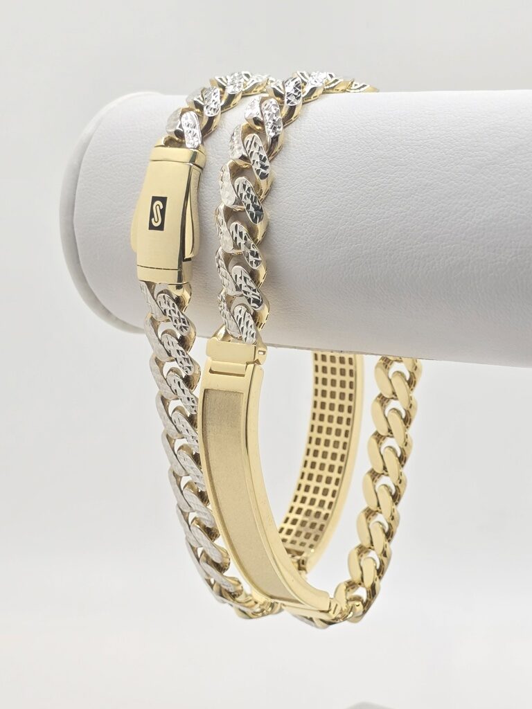 10K PAVE ID BRACELET MONACO CERTIFIED – JY Jewelry Wholesale