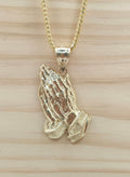 10K SMALL PRAYING HANDS PENDANTS – JY Jewelry Wholesale