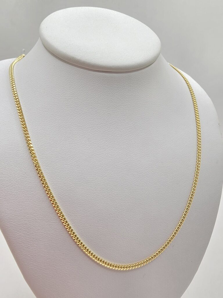 14K SOLID MIAMI CUBAN CHAIN – 22" 2MM – JY Jewelry Wholesale
