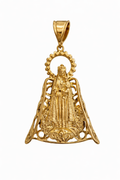 10K BEAUTIFUL LARGE VIRGEN DE LA CARIDAD PENDANT – JY Jewelry Wholesale