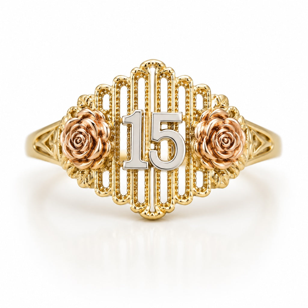 10K 15ANERA RING – 7 – JY Jewelry Wholesale