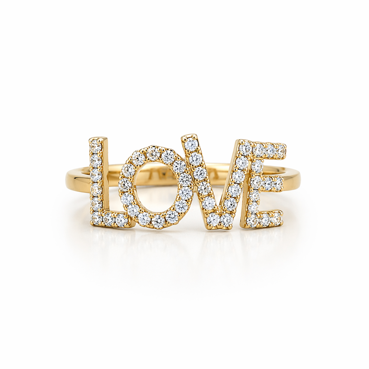 14K BEAUTIFUL LOVE RING FULL OF DETAILS – 7 – JY Jewelry Wholesale