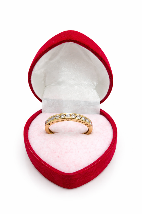 10K ''LOVE YOU'' DESIGN DIAMOND RING – 7 – JY Jewelry Wholesale