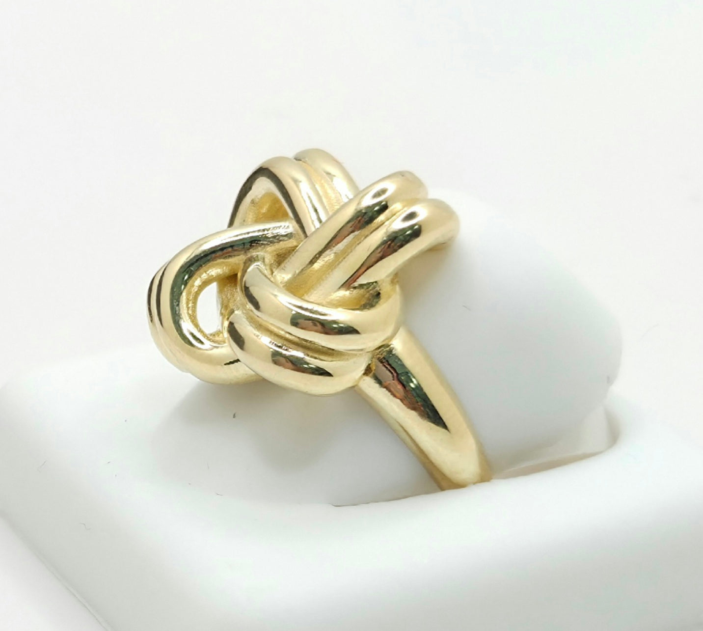 14K MODERN KNOT RING – 7.5 & 8 – JY Jewelry Wholesale