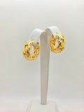 10K EDGE CHAIN STYLE HOOPS EARRINGS – JY Jewelry Wholesale