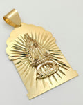 10K DIAMOND CUT FLAT HOUSE STYLE CARIDAD PENDANT – JY Jewelry Wholesale