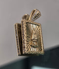 10K SQUARE VIRGEN DE LA CARIDAD PENDANT – JY Jewelry Wholesale
