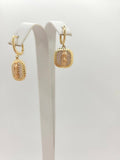 10K SQUARE VIRGIN MARY PENDANT EARRINGS – JY Jewelry Wholesale