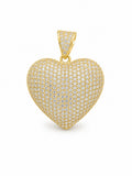 10K CZ HEART PENDANT Size – JY Jewelry Wholesale