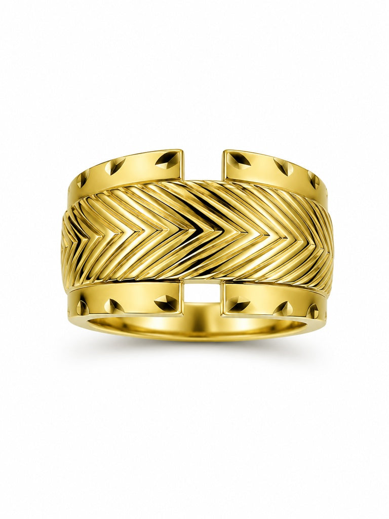10K MODERN RING – 8 – JY Jewelry Wholesale