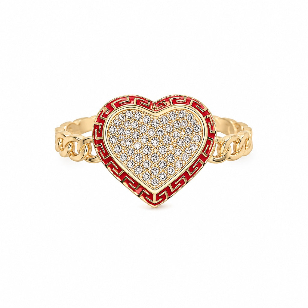 10K HEART RING – 7 – JY Jewelry Wholesale