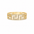 10K GREEK RING – 7 – JY Jewelry Wholesale