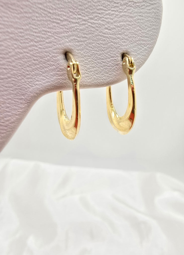 14K DELICATE TWISTED HOOPS EARRINGS – JY Jewelry Wholesale