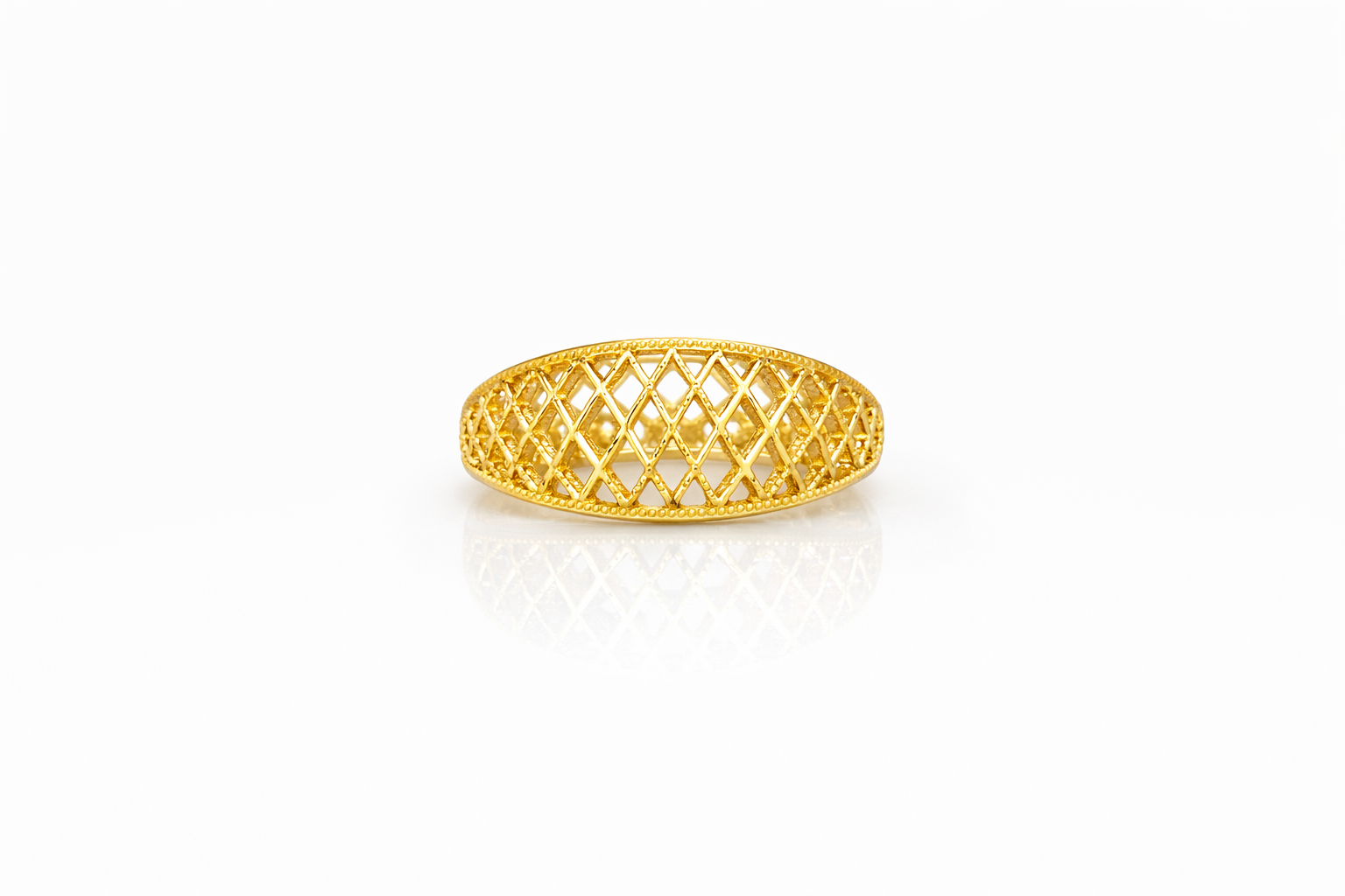 10K VINTAGE SUPER LIGHT RING – 8-9 – JY Jewelry Wholesale