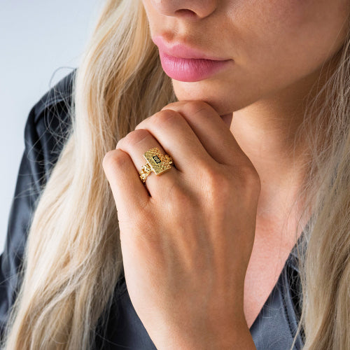 10K DIAM0OND CUT MONACO CERTIFIED WOMAN'S RING – 7-8 – JY Jewelry Wholesale