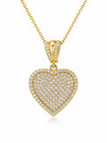 10K CZ HEART PENDANT – JY Jewelry Wholesale