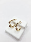 10K SMALL HEARTS HOOPS EARRINGS – JY Jewelry Wholesale
