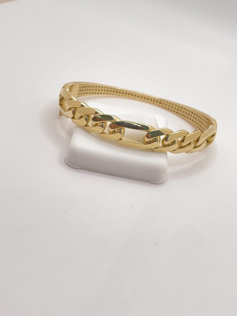 10K CHAIN STYLE BANGLE – JY Jewelry Wholesale