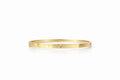 10K PLAIN WITH SMALL ASTERISK DETAIL BANGLE – JY Jewelry Wholesale