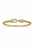10K EXOTIC ROPE DESIGN BANGLE – JY Jewelry Wholesale