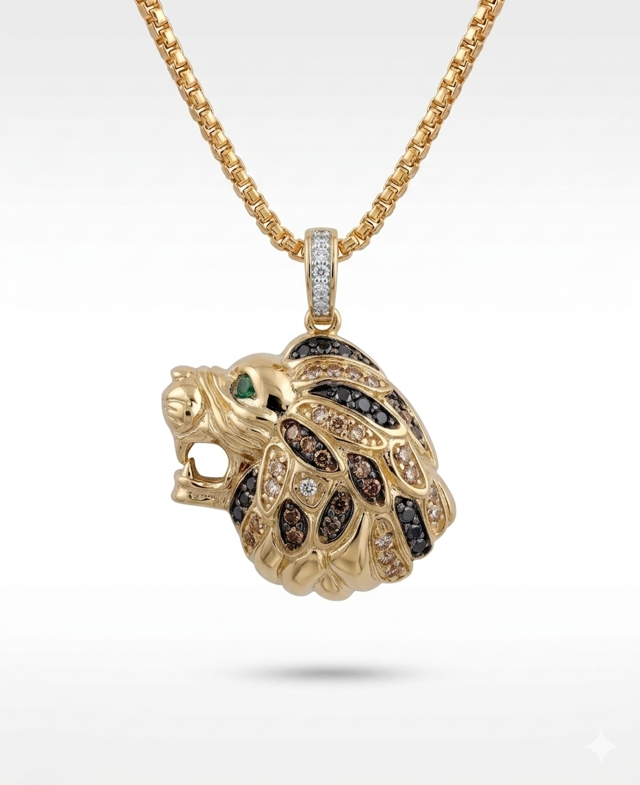 10K LION PENDANT – JY Jewelry Wholesale
