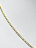14K HOLLOW FRANCO CHAIN 1.3MM – JY Jewelry Wholesale