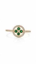 10K CZ ROUND RING – 7 – JY Jewelry Wholesale