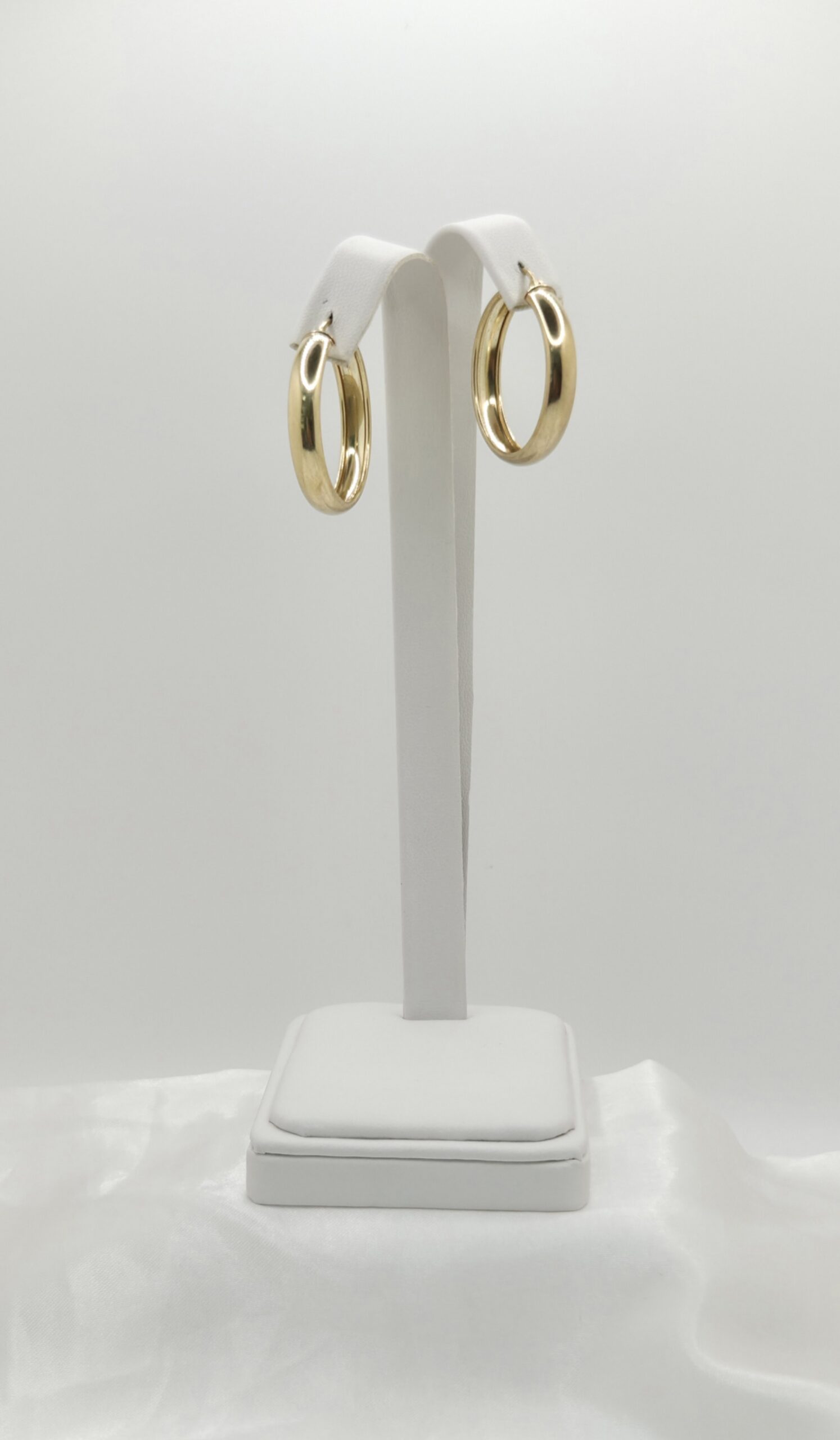 10K PLAIN HOOPS EARRINGS – JY Jewelry Wholesale