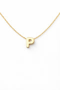 10K CHAIN ??WITH LETTER "P" PENDANT – 18 – JY Jewelry Wholesale
