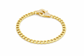 10K MODERN AND EXOTIC LOCK BRACELET – 7" – JY Jewelry Wholesale