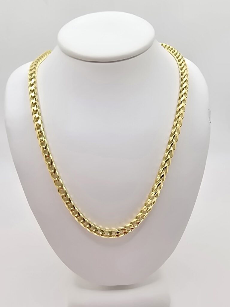 10K SOLID FRANCO CHAIN – 24" 3.5MM – JY Jewelry Wholesale