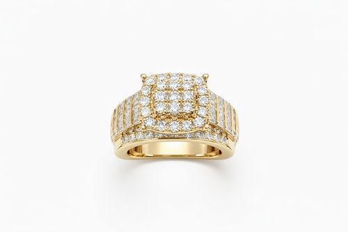 10K 2.5CTW VVS MOISSANITE CINDIRELA RING – 7 – JY Jewelry Wholesale