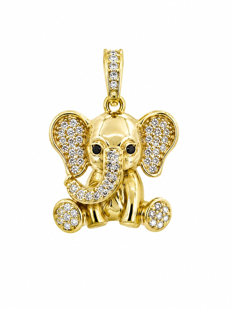 10K ELEPHANT PENDANT – JY Jewelry Wholesale