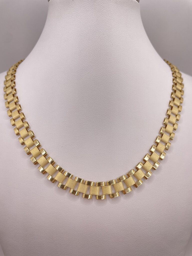 10K WATCH STYLE LINK NECKLACE 8.5MM – JY Jewelry Wholesale
