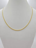 10K SOLID BABY MIAMI CUBAN CHAIN – 22" 1.5MM – JY Jewelry Wholesale