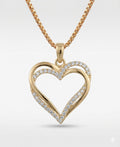 10K CZ HEART PENDANT – JY Jewelry Wholesale