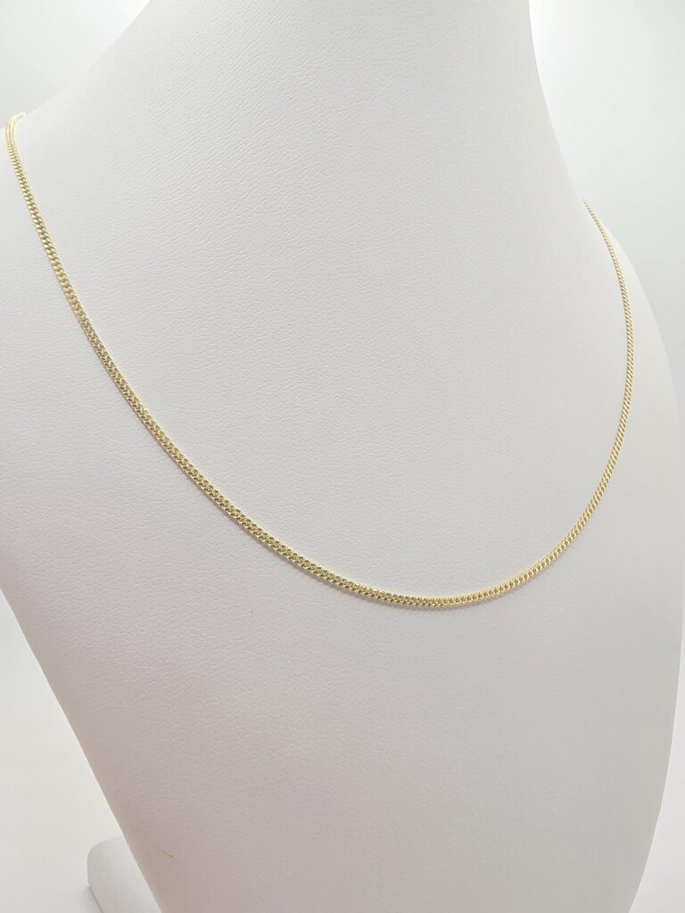 10K SOLID BABY MIAMI CUBAN CHAIN – 22" 1.2MM – JY Jewelry Wholesale