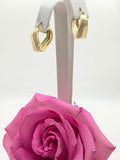 14K ELEGANT GEOMETRIC HOOPS EARRING – JY Jewelry Wholesale