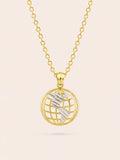 10K TWO TONE SMALL WORLD PENDANT – SMALL – JY Jewelry Wholesale