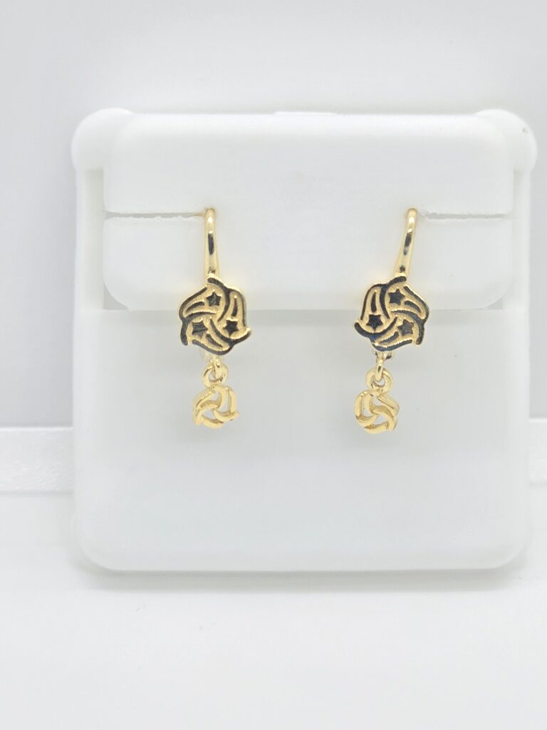 10K 3STARS EARRINGS – JY Jewelry Wholesale