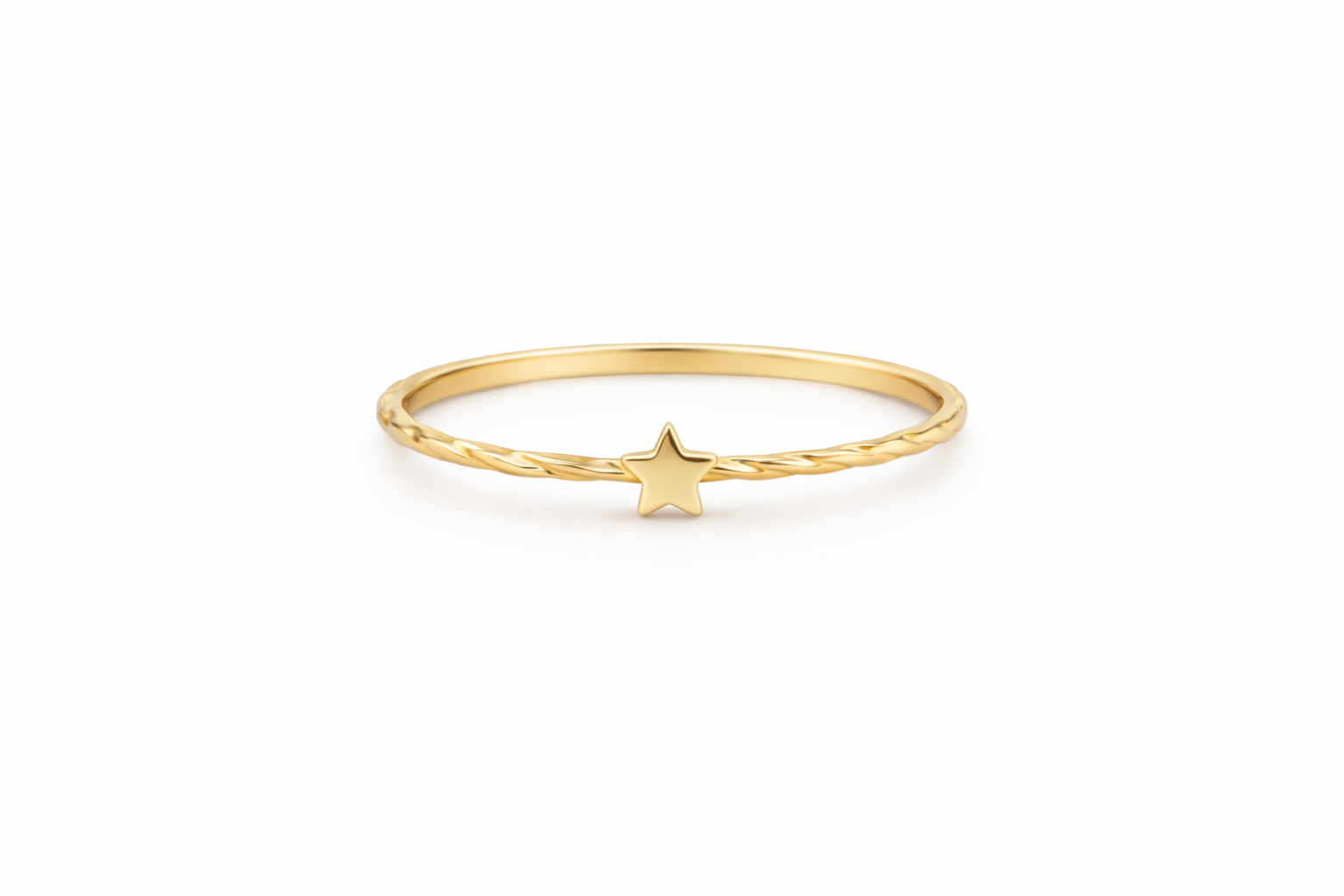 14K BEAUTIFUL SMALL STAR RING – 7 – JY Jewelry Wholesale