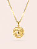 10K YELLOW GOLD SMALL WORLD PENDANT – SMALL – JY Jewelry Wholesale