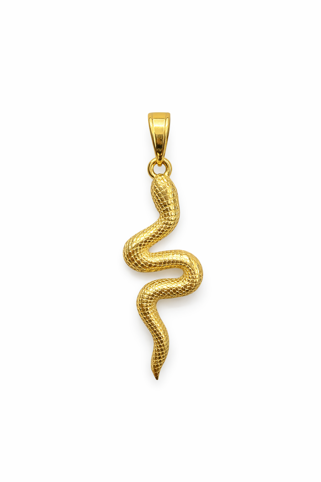 14K SMALL SNAKE PENDANT – SMALL – JY Jewelry Wholesale